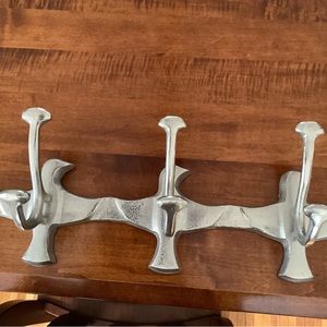 Wall mounted hooks